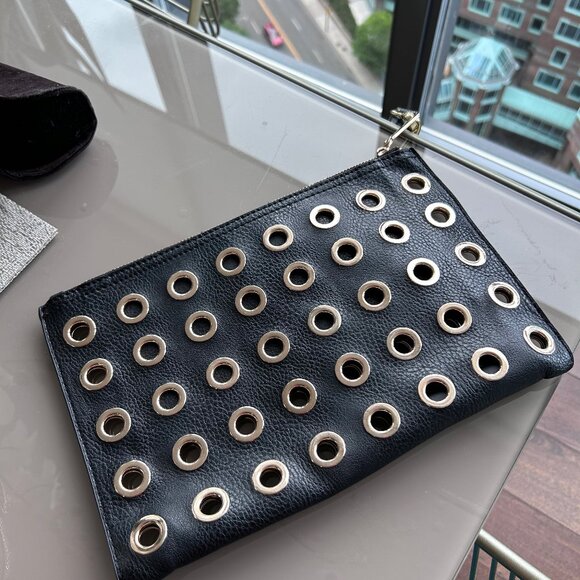 Steve Madden Envelope Purse with Gold Holes - Picture 2 of 4